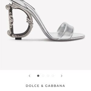 Dolce & Gabbana Silver Women's Heels